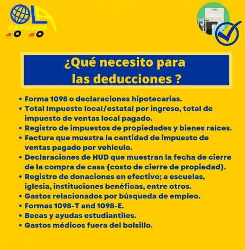 Deducciones