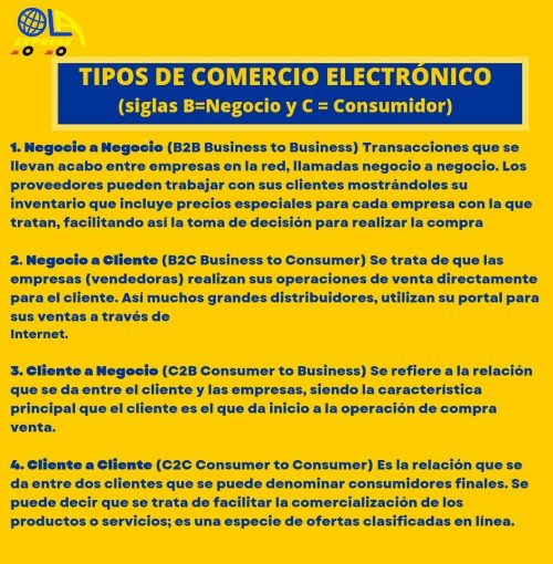 Tipos de comercios